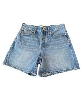Madewell Light Wash Dad Shorts